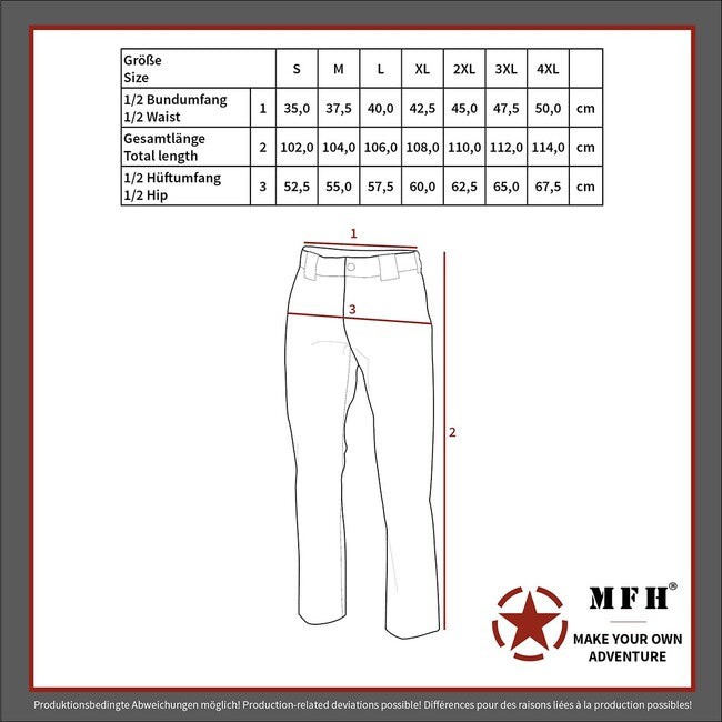 MFH Jogger Sweatpants, Black