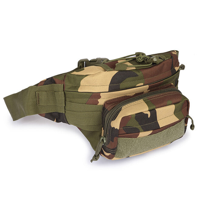 Dragowa Tactical Waterproof Tactical Waist Bag, Jungle Camo