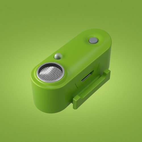 Tickless Active Ultrasonic Tick Repeller, Green