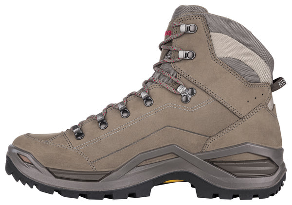 LOWA Renegade EVO GTX MID ανδρικά παπούτσια πεζοπορίας, stone/redwood