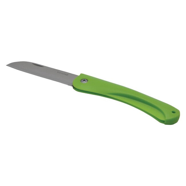 Baladeo ECO193 Birdy Pocket Knife, 8cm Blade, 2CR13 Steel, PP Handle, Green