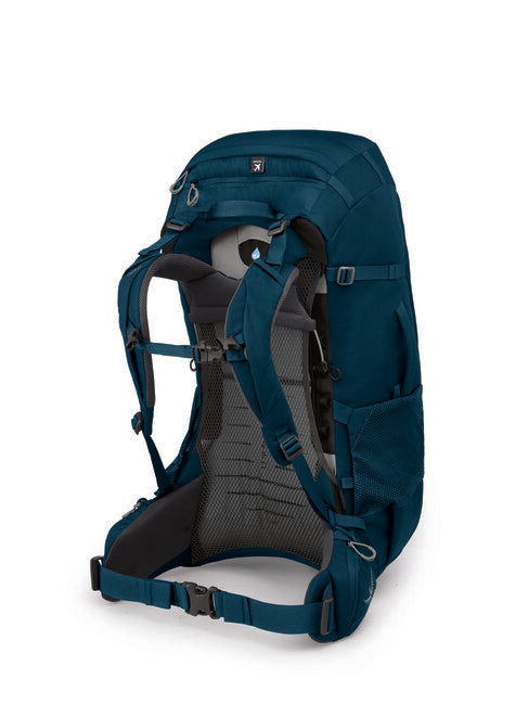 Osprey Fairview Trek 50 Travel Backpack, Night Jungle Blue