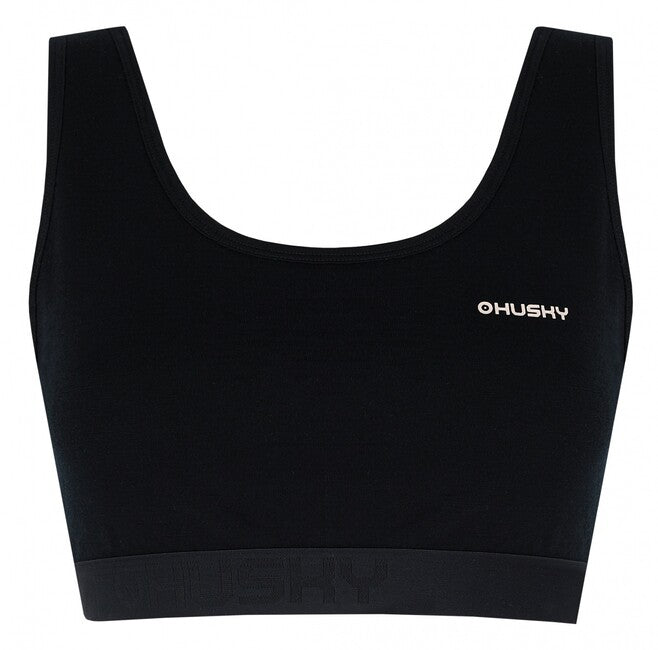 HUSKY Women's Sports Bra Mebra L, Black