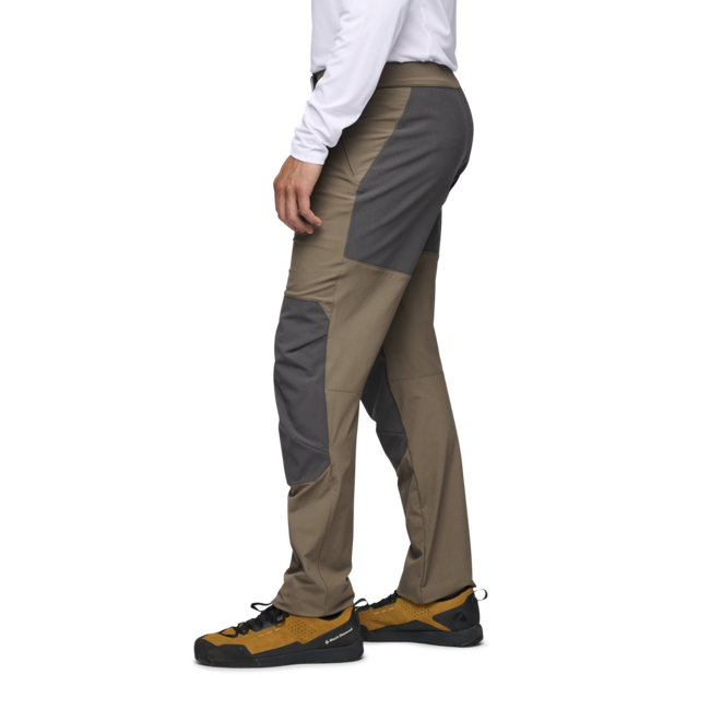 Black Diamond Alpine Hybrid Men's Pants, Walnut-Anthracite