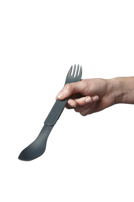 Humangear GoBites DUO Utensils, Grey