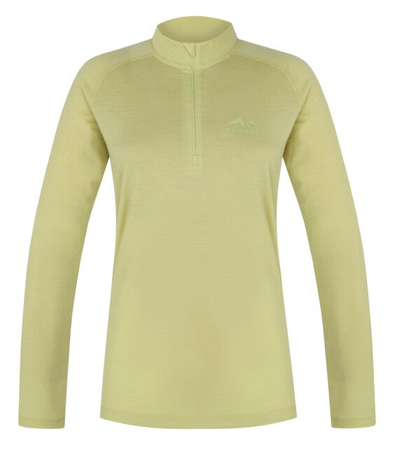 HUSKY Merow Zip Women's Thermal Shirt L, Light Green