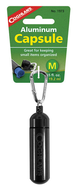 Coghlans Aluminum Capsule with Fastening Strap M
