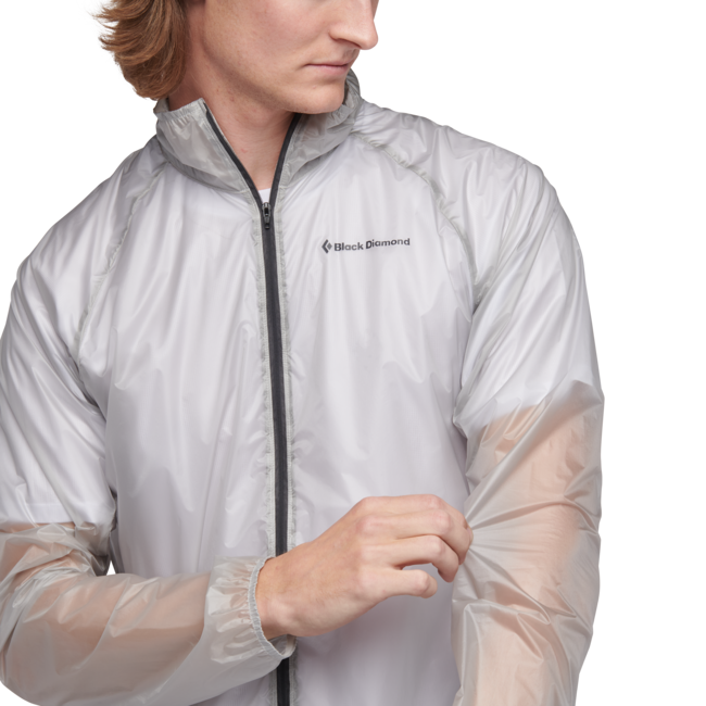 Black Men's Diamond Women's Deploy Wind Shell, Alloy