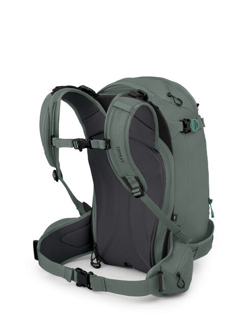 Osprey Kresta 30 Ski Touring Backpack, Pine Leaf Green