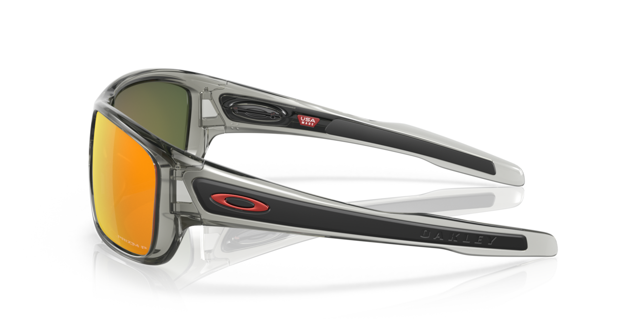 Oakley Turbine Sunglasses, Grey Ink Frame, Prizm Ruby Polarized Lens, 65