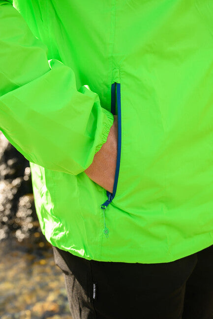 Mac in a Sac Origin 2 Waterproof Jacket, Neon Green