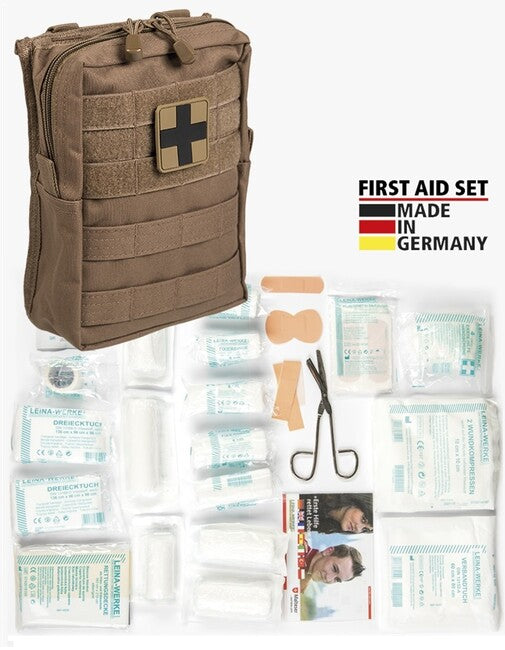 Mil-Tec MOLLE Medical Pouch Large, Dark Coyote