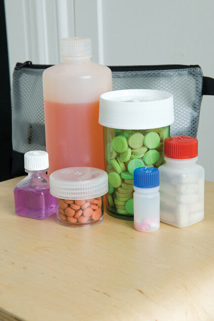 Nalgene Small Travel Kit Container and Bottle Set 6-Piece