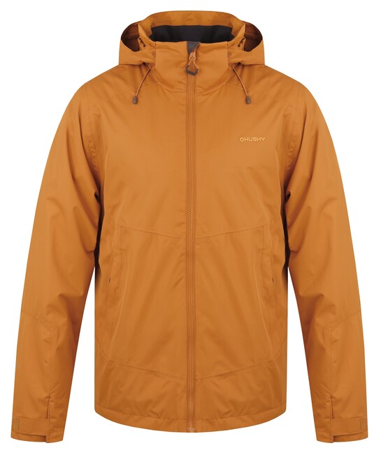 HUSKY Nelory Men's Hardshell Jacket, Mustard