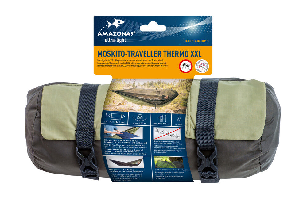 Amazonas Mosquito Traveller Thermo Hammock XXL