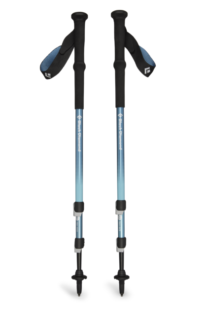Black Diamond Trail Back Trekking Poles, Creek Blue