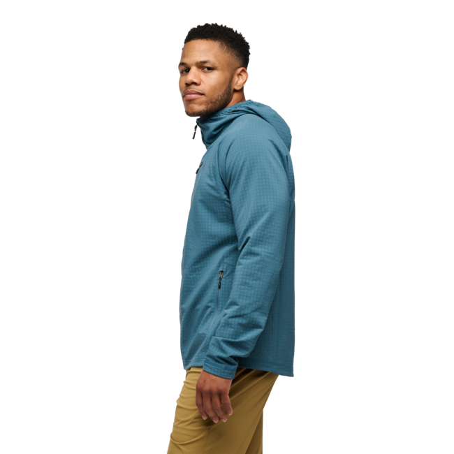 Black Diamond Coefficient Men's Storm Hoodie, Creek Blue