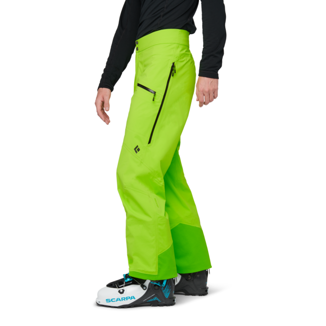 Black Diamond Recon Lt Stretch Men's Pants, Lime Green
