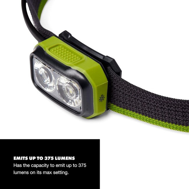 Black Diamond Onsight 375 Headlamp Honnold Edition, Green