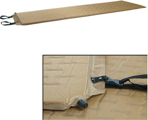 Mil-Tec Waffle Thermal Self-Inflating Sleeping Pad, Olive