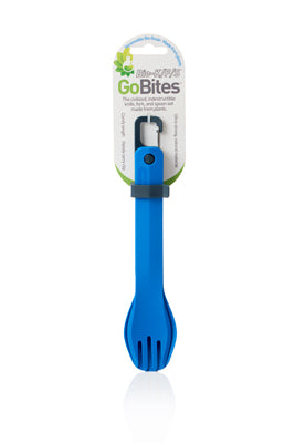 Humangear GoBites BIO Utensil Set, Navy Blue