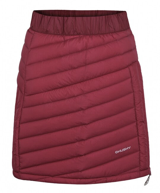 HUSKY Women's Down Skirt Frozy, Burgundy
