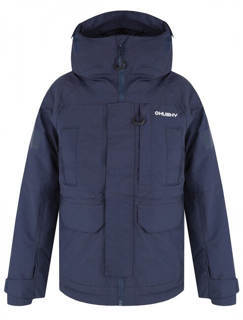 HUSKY Nigalo Children's Insulated Hardshell Jacket, Navy Blue