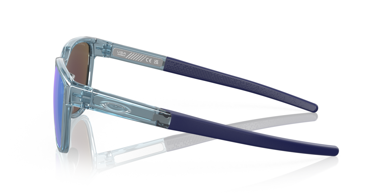 Oakley ACTUATOR Sunglasses, Trans Stonewash Frame, Prizm Sapphire Lenses, 57