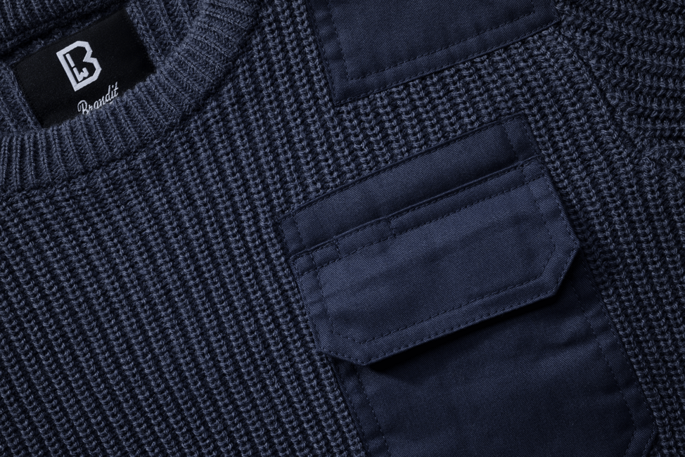 Brandit Kids BW Pullover, Navy Blue