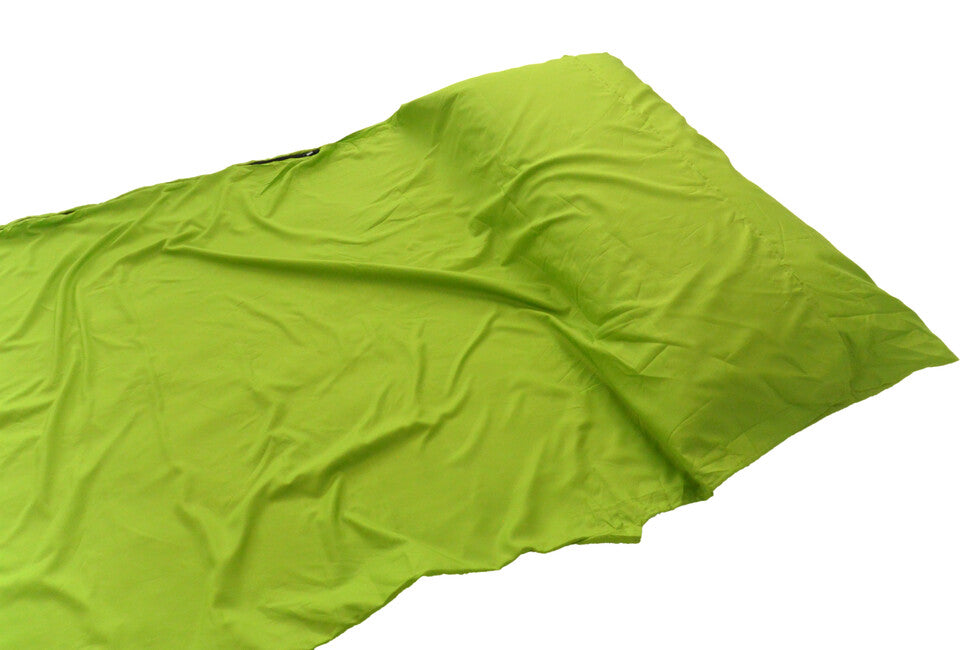 Origin Outdoors Sleeping Bag Liner Microfiber Rectangular Green