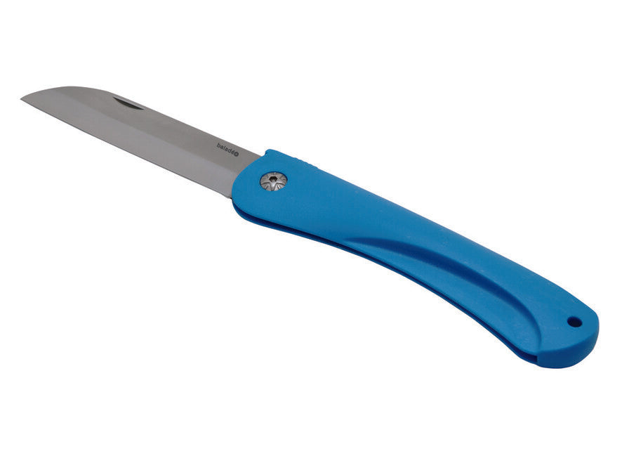 Baladeo ECO190 Birdy Folding Knife, 8cm Blade, 2CR13 Steel, PP Handle, Green