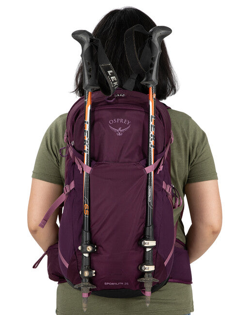 Osprey Sportlite 25 Hiking Backpack, Aubergine Purple