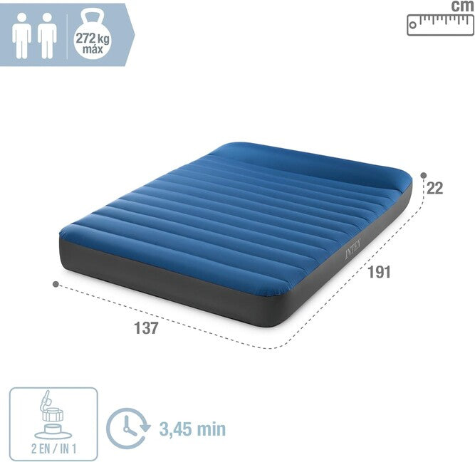Intex Full Dura-Beam Inflatable Camping Mattress
