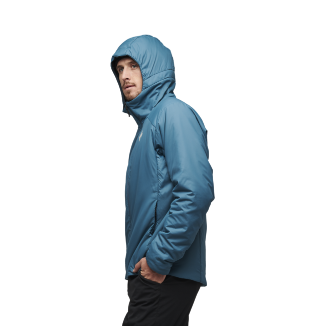 Black Diamond First Men's Light Stretch Hoodie, Creek Blue