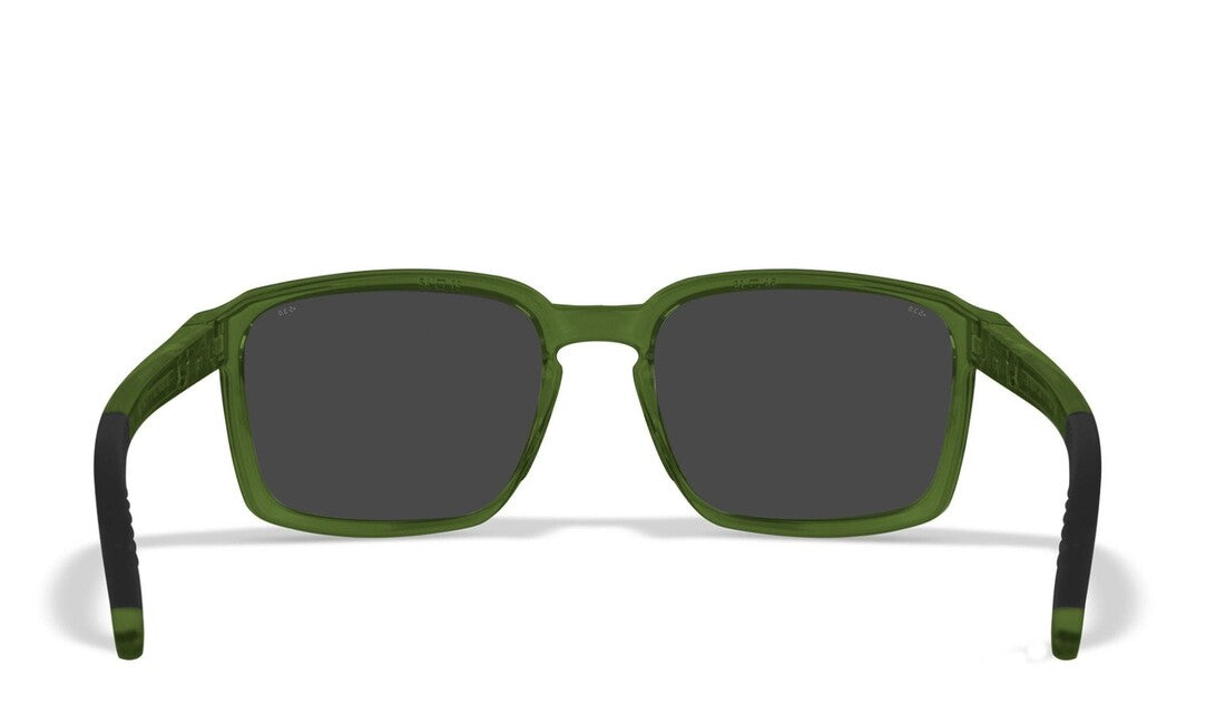 WileyX ALFA Sunglasses, Green Mirror