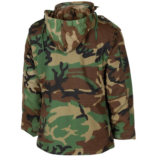 MFH M68 American Field Jacket with Detachable Quilted Lining, Woodland