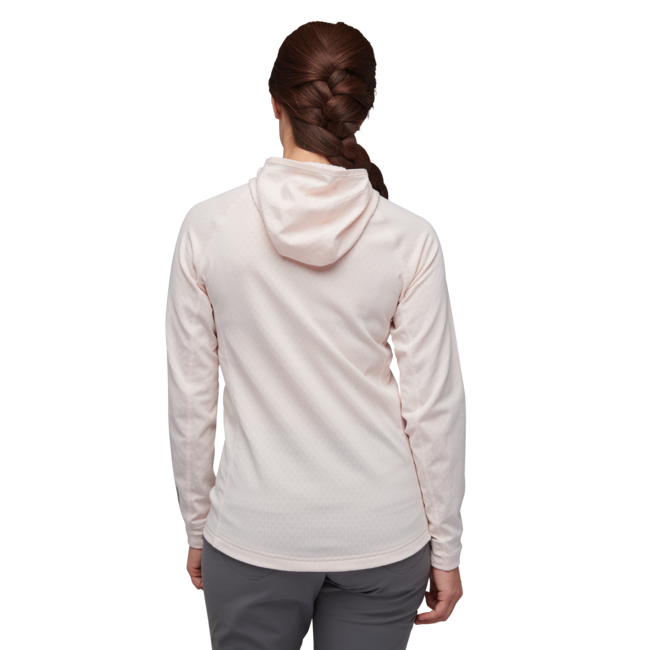 Black Diamond Women's Coefficient Men's Hoodie, Ice Pink