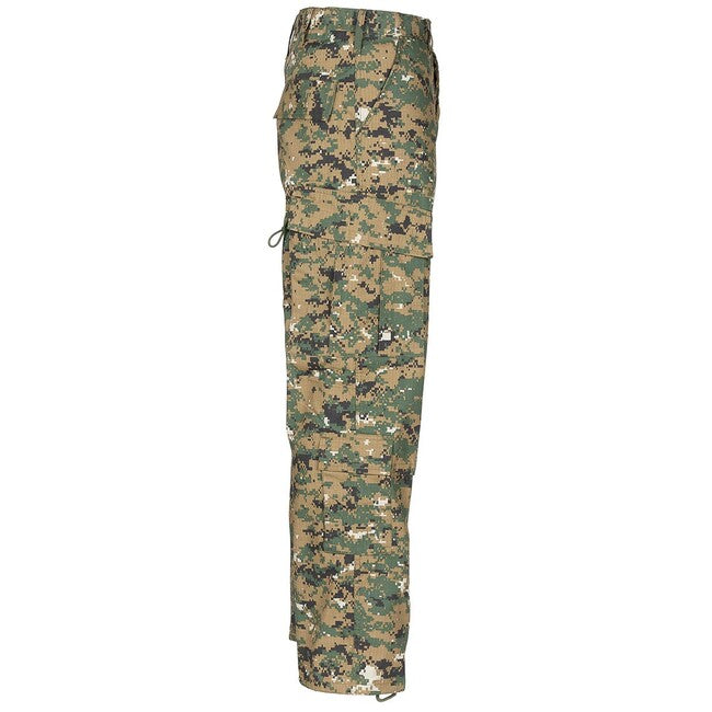 MFH American Field Pants ACU Rip-Stop, Digital Woodland