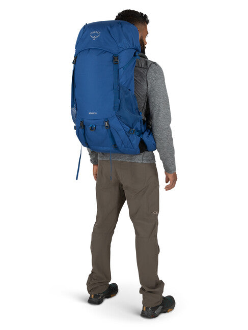 Osprey Rook 50 Hiking Backpack, Astrology Blue/Blue Flame