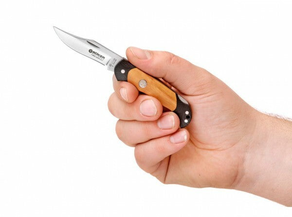 Boker Boy Scout Lightweight Pocket Knife 5.7cm, Olive Wood, G10