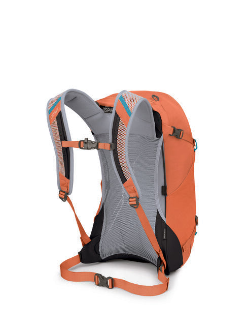 Osprey Hikelite 26 Hiking Backpack, Koi Orange/Blue Venture