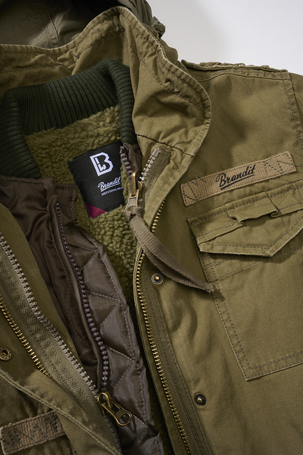 Brandit Women's M65 Giant Jacket, Olive