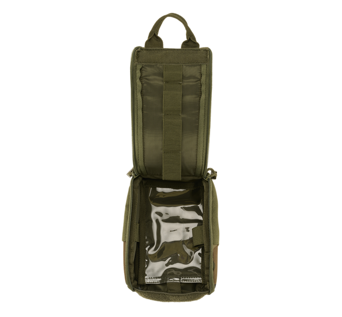 Brandit Molle First Aid Premium Pouch, Woodland