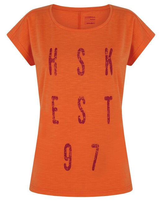 HUSKY Women's Functional T-Shirt Tingl, Light Orange