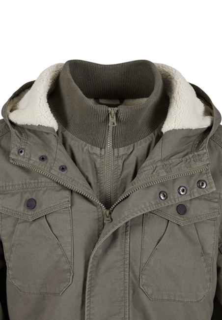 Brandit Men's Meadow Jacket, Olive