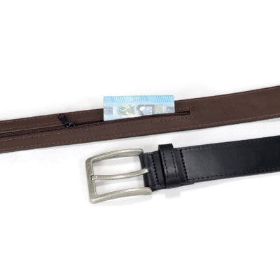 BasicNature Classic Money Belt, Black