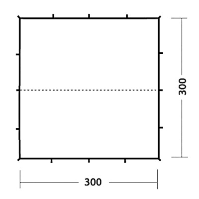 Robens Trail Tarp 3 x 3 m