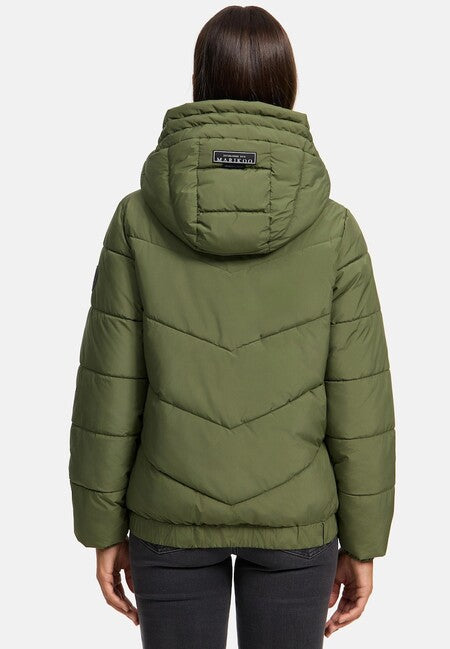 Marikoo Nayanaa Women's Short Winter Jacket with Hood