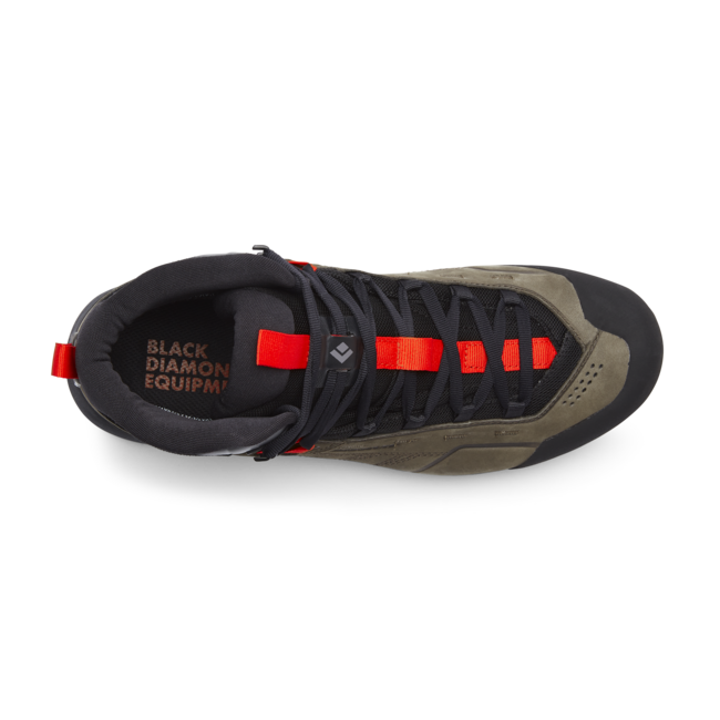Black Diamond Mission Mid Waterproof Approach Men's Shoes, Walnut-Octane