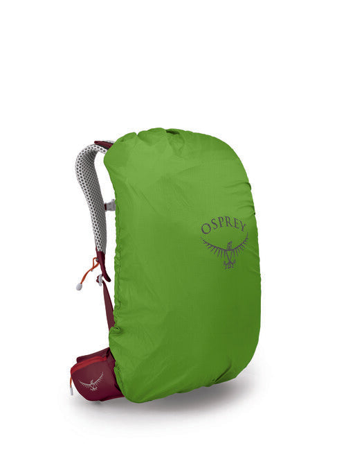 Osprey Stratos 24 Hiking Backpack, Poinsettia Red